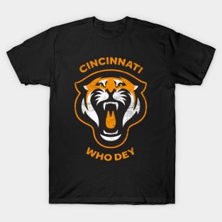 Cincinnati Bengals 2022 Who Dey! T-Shirt